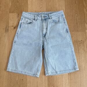 Thrills Baggy Denim Shorts Syd Size US4 Blue